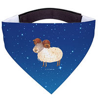 Produktbild von Mr. & Mrs. Panda Hundehalstuch Sternzeichen Widder Blau Polyester Größe S