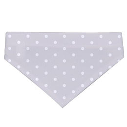 Produktbild von Mr. & Mrs. Panda Hundehalstuch Verliebter Bär Bandana aus Polyester Größe L Grau Weiß