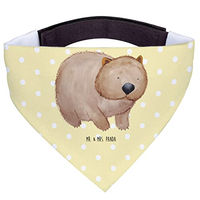 Produktbild von Mr. & Mrs. Panda Hundehalstuch Wombat Gelb aus Polyester Größe L