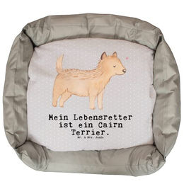 Mr. & Mrs. Panda Hundekissen Cairn Terrier Grau Größe L – Bild 1 von 6