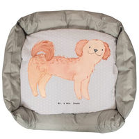 Produktbild von Mr. & Mrs. Panda Hundekissen Cavapoo Grau aus Polyester Größe L