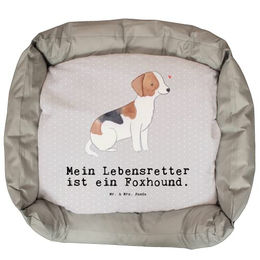 Mr. & Mrs. Panda Hundekissen Foxhound Grau Größe L – Bild 1 von 6