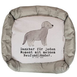 Mr. & Mrs. Panda Hundekissen Neufundländer Moment Grau Größe L – Bild 1 von 6