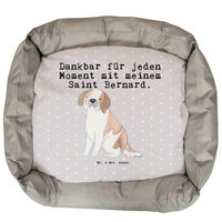 Produktbild von Mr. & Mrs. Panda Hundekissen Saint Bernard Moment Grau Größe L