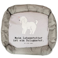 Produktbild von Mr. & Mrs. Panda Hundekorb Bologneser Lebensretter Grau Stoff Größe L
