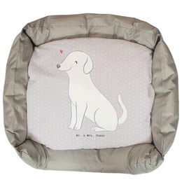 Mr. & Mrs. Panda Hundekorb Labrador Lebensretter Grau aus Polyester Größe L – Bild 1 von 6