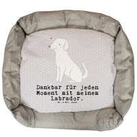 Produktbild von Mr. & Mrs. Panda Hundekorb Labrador Moment Grau Größe L