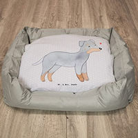 Produktbild von Mr. & Mrs. Panda Hundeliege Manchester Terrier Grau Größe L 500g