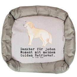 Mr. & Mrs. Panda Hundematte Golden Retriever Moment Plüsch Grau Größe L – Bild 1 von 6