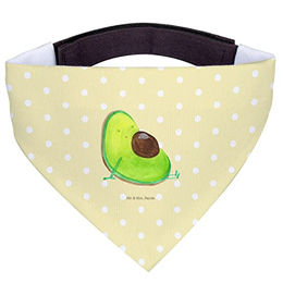Mr. & Mrs. Panda Hundetuch Avocado Design Gelb Größe S aus Polyester – Bild 1 von 5