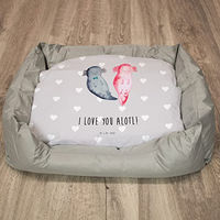 Produktbild von Mr. & Mrs. Panda Katzenbett Axolotl Liebe Plüsch Grau Größe L