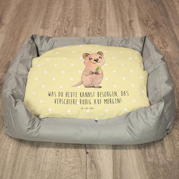 Mr. & Mrs. Panda Katzenbett Quokka Happy Gelb Plüsch Größe L – Bild 1 von 5