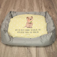 Produktbild von Mr. & Mrs. Panda Katzenbett Quokka Happy Gelb Plüsch Größe L