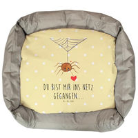 Produktbild von Mr. & Mrs. Panda Katzenbett Spinne Agathe Liebe Gelb Plüsch Größe L