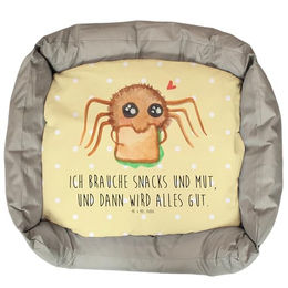 Mr. & Mrs. Panda Katzenkissen Spinne Agathe Sandwich aus Plüsch in Gelb und Bunt – Bild 1 von 6