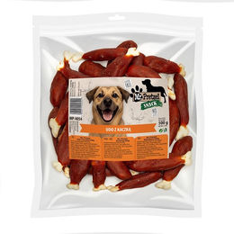 Produktbild von MR. PRETZEL Entenkeule Kausnack für Hunde hypoallergen und glutenfrei 500g