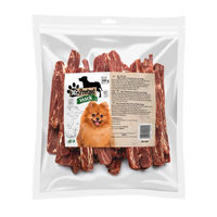 Produktbild von Mr. Pretzel Hundesnack Ente und Fisch Streifen getreidefrei ohne Konservierungsstoffe 500 g