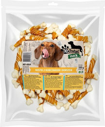 Produktbild von MR. PRETZEL Hundesnack Hühner- und Kabeljau-Würfel hypoallergen und glutenfrei 500g