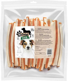 Produktbild von MR. PRETZEL Hundesnack Kaninchen- und Dorschstreifen Trockenfleisch getreidefrei 500 g