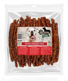 Produktbild von MR. PRETZEL Hundesnack Rinder- und Reis-Sticks hypoallergen und glutenfrei 500g