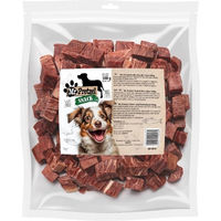 Produktbild von Mr. Pretzel Hundesnacks Enten- und Fischwürfel aus Trockenfleisch getreidefrei und glutenfrei 500g