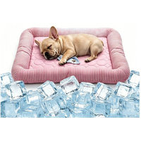Produktbild von Mrilary Hundematte Sommer-Kühlbett für Hunde und Katzen mit rutschfester Unterseite und atmungsaktivem Material, waschbar
