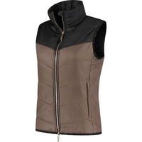 Produktbild von Mrs. Ros Daunenweste Damen Autumn Crush wasserabweisend in Schwarz oder Braun