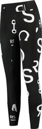 Produktbild von Mrs. Ros Reithose Damen Full Grip mit Silikon Jet Set Logo in Schwarz Größe L