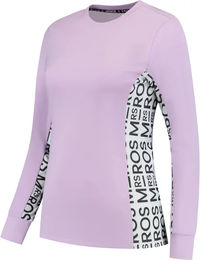 Produktbild von Mrs. Ros Reitshirt Damen Langarm Lavender Fields Lila Größe S