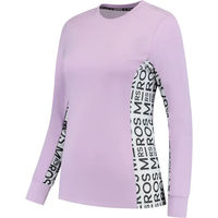 Produktbild von Mrs. Ros Reitshirt Damen Langarm Lavender Fields Lila Größe S