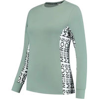 Produktbild von Mrs. Ros Reitshirt Damen Langarm Lavender Fields Lila Grün