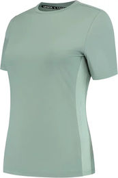 Produktbild von Mrs. Ros Reitshirt Damen Lavender Fields Lila Grün Größe L