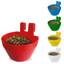 Produktbild von MS Broedmachines Futternapf aus Kunststoff für Vögel, Nager und Kaninchen