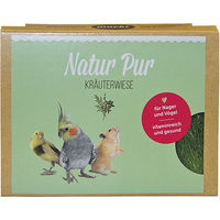 Produktbild von Mucki Kräuterwiese Ergänzungsfutter für Vögel mit Halter 2er Set