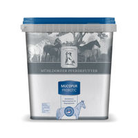 Produktbild von Mühldorfer Mucopur Prebiotic Pferdefutter mit Sanddorn zur Unterstützung von Magen und Darm 2 kg - 2 kg