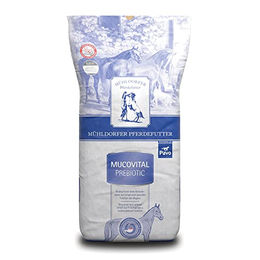 Mühldorfer Mucovital Prebiotic Pferdefutter Ergänzungsfutter für Magen-Darm-Probleme 20 kg - 20 kg – Bild 1 von 13