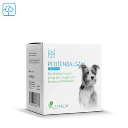 Produktbild von Mühldorfer Paté für die Pfotenpflege für alle Altersstufen 200g - 2 x 100 ml