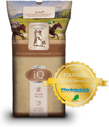 Mühldorfer Pferdefutter iQ High-Performance Active² Kraftfutter 20kg – Bild 1 von 2