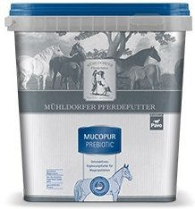 Produktbild von Mühldorfer Pferdefutter Mucopur prebiotic getreidefrei Ergänzungsfutter für Magen-Darm und Verdauung