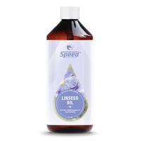 Produktbild von Mühldorfer Speed Leinöl 1l Pferdefutter zur Unterstützung von Haut, Fell und Verdauung - 100 ml
