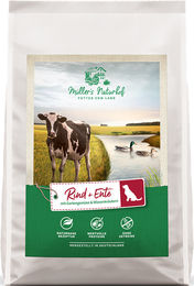 Müller’s Naturhof Hundefutter Klassik Rind und Ente Getreidefrei Adult 12 kg - 12 kg – Bild 1 von 2