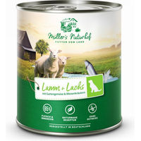 Produktbild von Müller’s Naturhof Hundefutter Lamm und Lachs Stückchen in Sauce getreidefrei glutenfrei 6 x 800 g - 30 x 800 g