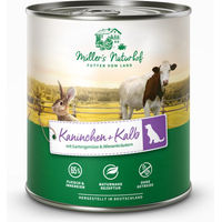 Produktbild von Müller’s Naturhof Kaninchen und Kalb Stückchen in Sauce Getreidefrei und Glutenfrei 6 x 800 g - 6 x 800 g