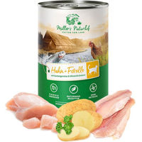 Produktbild von Müller’s Naturhof Katzenfutter Huhn und Forelle getreidefrei und glutenfrei 6 x 400 g - 6 x 400 g