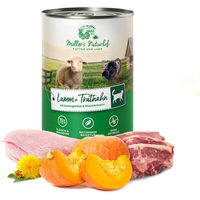 Produktbild von Müller’s Naturhof Katzenfutter Lamm und Truthahn getreidefrei glutenfrei 6 x 400 g - 6 x 400 g