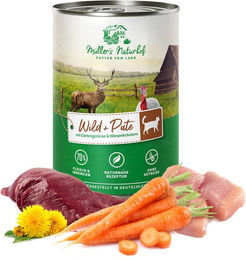 Müller’s Naturhof Katzenfutter Wild und Pute Getreidefrei und Glutenfrei 6 x 400 g - 6 x 400 g – Bild 1 von 2