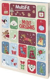 MultiFit Adventskalender für Hunde 250g - 250 g – Bild 1 von 1