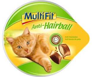 Produktbild von MultiFit Anti-Haarball Malzpaste für Katzen 7x60g