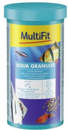Produktbild von MultiFit Aqua Granules Fischfutter Granulat 250ml