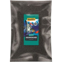 Produktbild von MultiFit Aquariensand Schwarz 0,5 - 0,6mm 10 kg für Fische
